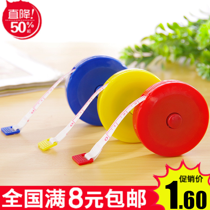 Full 9 9 MANUAL COLLAB DIY paving telescopic type plastic measuring tape measuring clothes scale soft ruler leather ruler