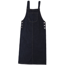 Real Vis Braces Jeans Woman 2024 Chunqiu Ji New Years New Korean version Thin Trend High Waist Harnesses One-piece Dress