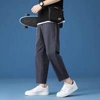 708 темные прямые брюки [Thin Model Bingshi]