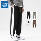 Мужские осенние трендовые штаны, повседневные брюки, оверсайз