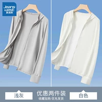 (Светло -серый+белый)