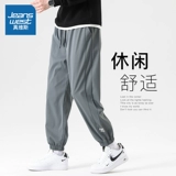 Мужские осенние трендовые штаны, повседневные брюки, оверсайз