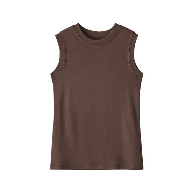 Modal Camisole for Women 2025 Summer New Korean Style Slim Fit White Sleeveless T-Shirt Women's Top for Outerwear