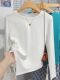Trendy Korean-Style Drawstring T-Shirt for Women, Early Spring 2025, Slim Fit, Round Neck, Irregular Short Top ins