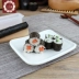 Sushi khuôn cuộn tốt Bộ dụng cụ làm sushi Công cụ nấu cơm rong biển Hàn Quốc Công cụ thực phẩm Nhật Bản - Tự làm khuôn nướng khuôn nhựa làm bánh Tự làm khuôn nướng