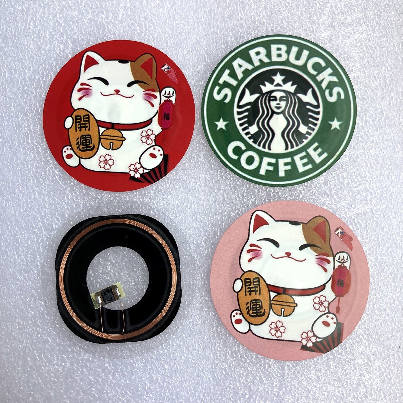 Xin Biao Ultra Slim Phone NFC Door Ban Card Sticker Analog Copy Elevator IC Card Firewall CUID Card Sticker Erasable Write Erasable