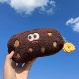 Милый забавный плюшевый вместительный и большой пенал