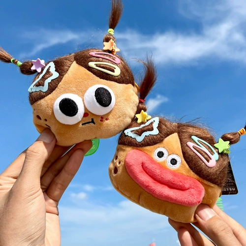 Милые бархатные наушники, маленькая сумка для техники, сумка-органайзер, кошелек, креативные монеты, подарок на день рождения