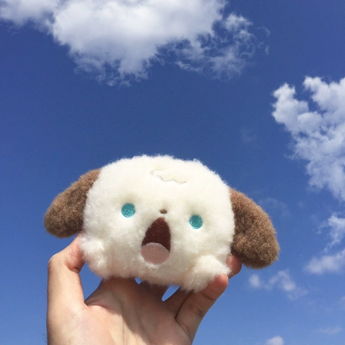 Милые бархатные наушники, маленькая сумка для техники, сумка-органайзер, кошелек, креативные монеты, подарок на день рождения