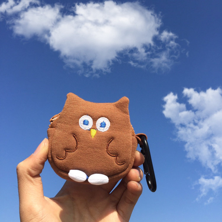 Bluetooth Headphones Bag Cute Plush Small Containing Bag Portable Girl Hearts Coin Wallet Small Crowdwalk Creative Gift