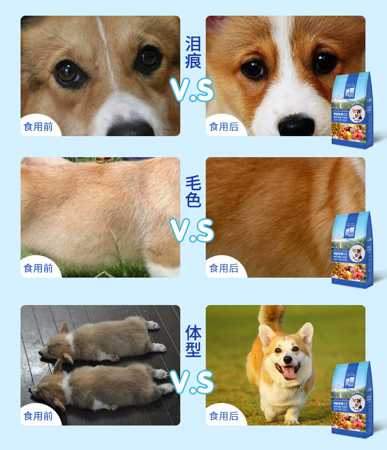 Tuyệt vời food Thức ăn cho chó Kogdog chó con đặc biệt dành cho người lớn chó con chó nhỏ thực phẩm thức ăn đặc biệt thức ăn tự nhiên 2kg4 kg - Chó Staples pate chó