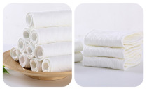 Washable baby breathable diapers special surface layer for baby diapers pure cotton diapers that absorb water quickly newborn meson cloth