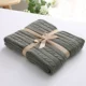 phòng mô hình đơn giản đơn rắn màu bông mùa hè máy lạnh chăn mền sofa đôi mùa hè thường chăn mát toàn bộ chăn - Ném / Chăn chan long cuu