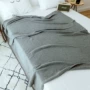 Các mô hình phòng Bắc Âu được trang trí trong chăn sofa chăn giải trí màu xám bông chợp mắt một chút chăn mền che chân nhỏ đơn giản - Ném / Chăn chăn lông cừu trẻ em
