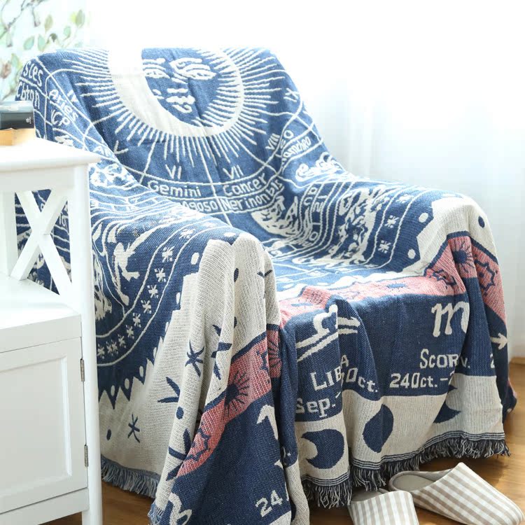 Mô hình Bắc Âu trang trí chăn sofa đơn giải trí sofa chăn đôi tăng sofa khăn bông chăn - Ném / Chăn chăn nỉ cho bé