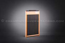 Chamonix Shamonix large format technology camera 7X11 film clip carbon fiber teak box