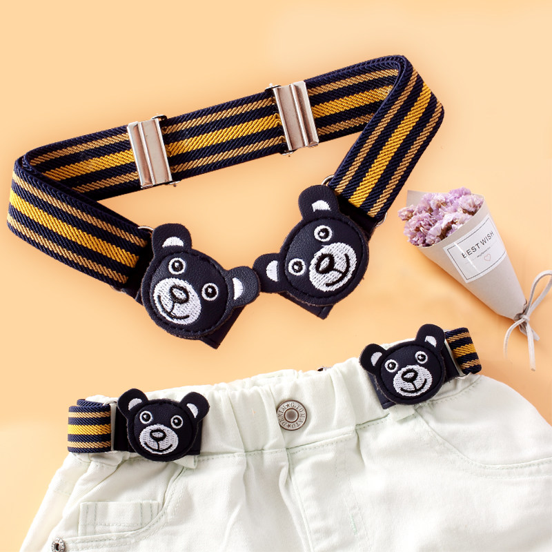 0-13 years old children belt elastic rubber band convenient boys and girls pants belt baby toddler cub elastic belt