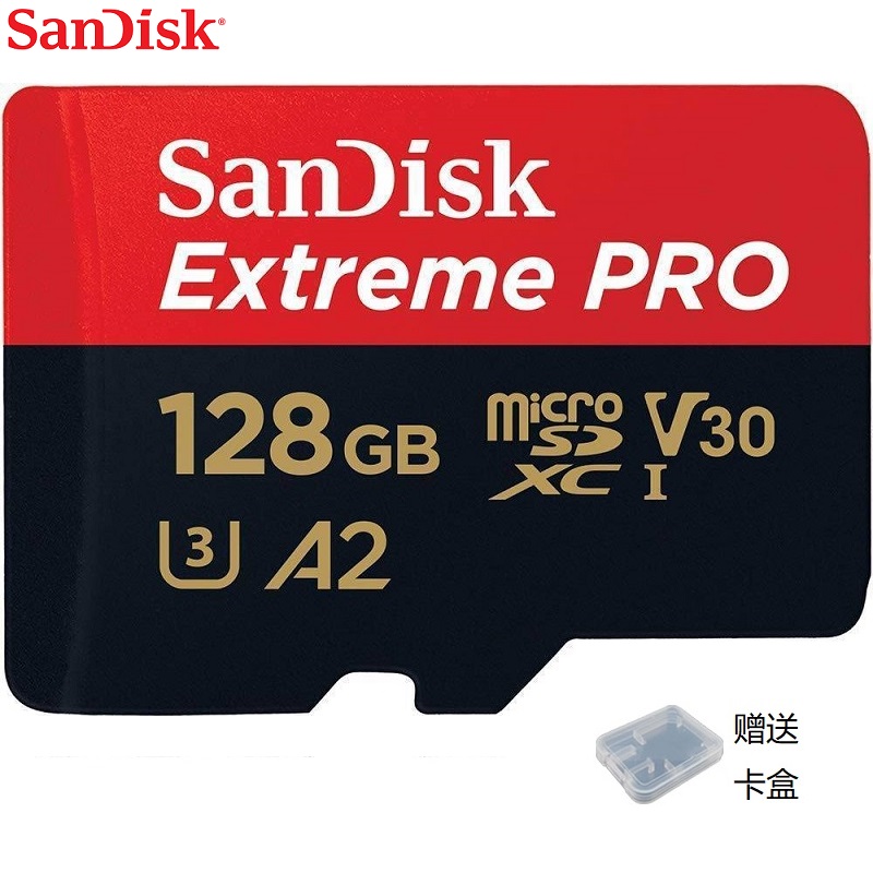 SanDiskSanDisk Extreme PRO 128G GB microSD tf Memory Card A2 V30 Read 170M