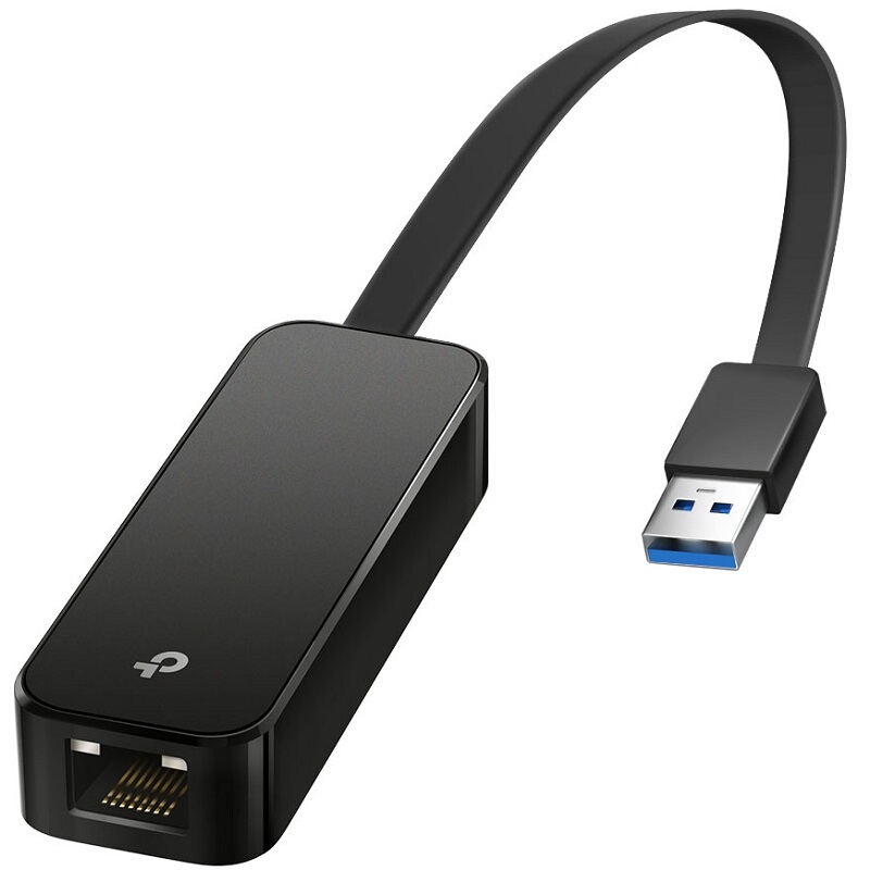 Tp-Link Ue306 Network Card Usb3.0 to Gigabit Ethernet Cable Network Adapter Driver-Free Plug and Play Black