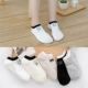 Vớ vớ nữ vớ cotton vô hình vớ vớ nông miệng Hàn Quốc dễ thương mùa hè mỏng phần silicon chống trượt vớ
