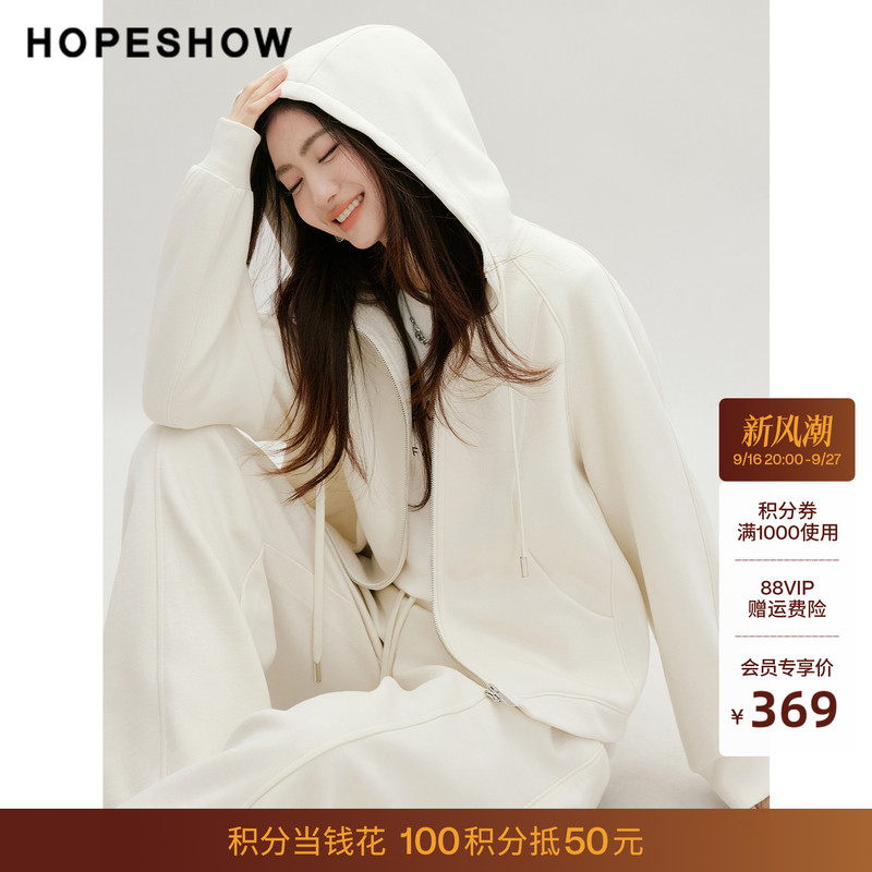 Red Sleeve White Sports-Style Sweatshirt 2026 Autumn New Women's Hooded Elegant Korean-Style Relaxed Short Jacket Red Sleeve White Sports-Style Sweatshirt 2026 Autumn New Women's Hooded Elegant Korean-Style Relaxed Short Jacket