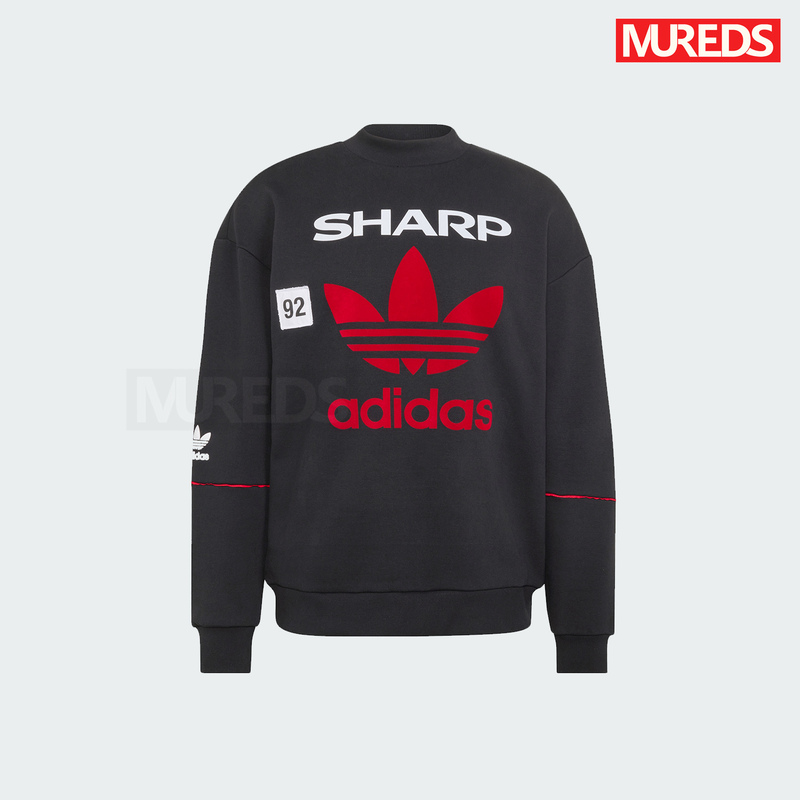 Manchester United Official Authentic Adidas 1991-92 Retro Football Casual Cultural Sweatshirt Pullover Kc6383 Manchester United Official Authentic Adidas 1991-92 Retro Football Casual Cultural Sweatshirt Pullover Kc6383