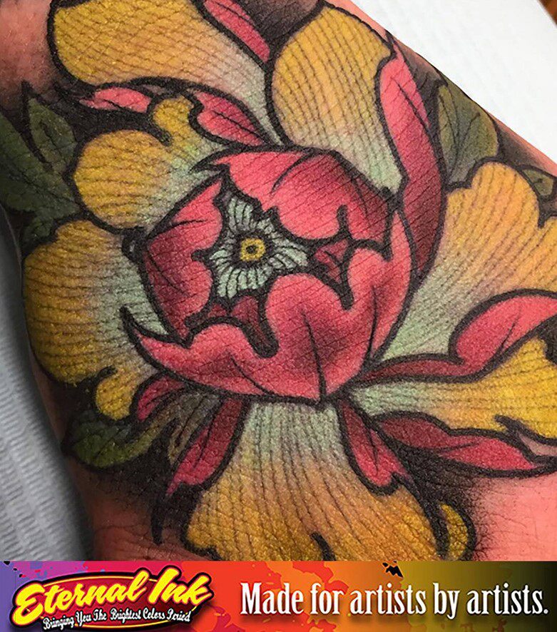 Бодиарт 纯进口伊特若-橘红  纹身色料 进口纹身色料  纹身器材 纹身颜料 OTHER