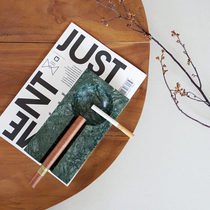 ladylike natural marble cigar ashtray creative home model room living room ornaments home accessories