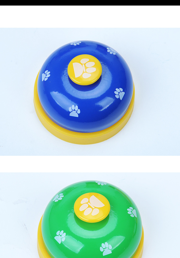 Chuông để huấn luyện chó mèo cung cấp dấu chân thanh nhạc chuông paw print trainer mèo và chó đồ chơi vật nuôi rung chuông bộ đồ chơi cho chó