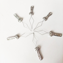 Cross stitch tools needle threader thread leader