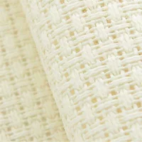 Импортированная вышитая ткань поперечная вышивка ткань корейская вышивка оранжевого края 14ct Бежевая
