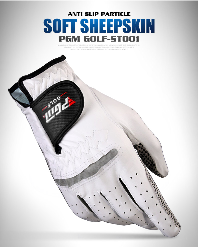 2 túi Găng tay golf mới Găng tay nam chống trượt Da cừu đơn tay trái và tay phải thoáng khí thoải mái 	bộ gậy đánh golf	