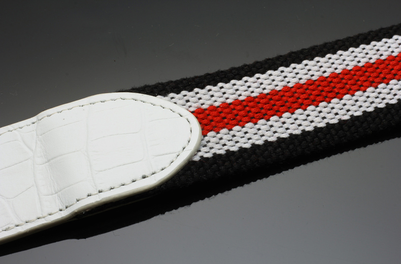 PRGR Golf Belt Men GOLF Quần áo Ball Belt Belt Leather Casual Belt Dệt thắt lưng cá sấu