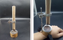 Moxibustion stand on the side of the