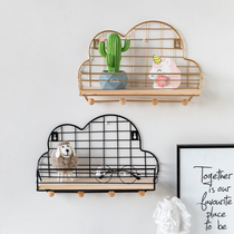 Bedroom wall decoration Net red ins room layout rental house renovation small furniture Nordic creative wall pendant