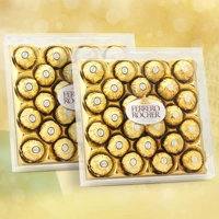 2 коробки Ferllo Chocolate Gift Box Установлена ​​T24, Италия импортировала Джинша закуски и девочки Новые подарки