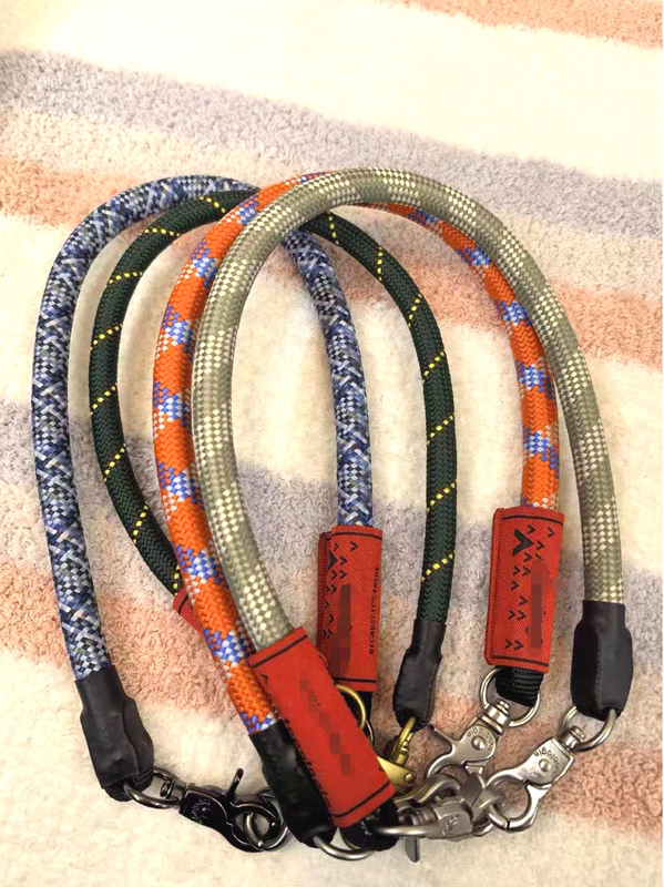 French Outdoor Trendy Brand 10mm Rope Wrist Strap Lanyard Outdoor Phone Lanyard Adjustable Bag Lanyard