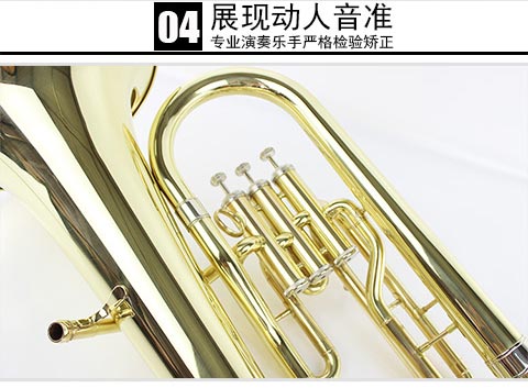 Bản gốc tiếng Đài Loan Mandore Reno Bb Tune 3 phím Euphonium / nhạc cụ ôm lớn - Nhạc cụ phương Tây kèn saxophone alto