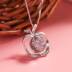 Em bé tóc lưu niệm em bé tóc mặt dây chuyền S925 sterling bạc em bé tóc vòng cổ mặt dây chuyền thủ công - Quà lưu niệm cho bé / Sản phẩm cá nhân thôi nôi tặng gì Quà lưu niệm cho bé / Sản phẩm cá nhân