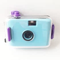 Blue purple retro fool camera film disposable film small portable student can take pictures gift female photos