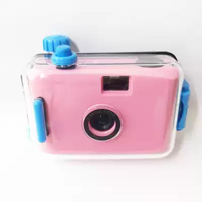 Pink Blue Fool film camera retro disposable imaging film can be photographed small graduation gift female