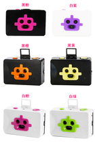 Film camera Three-grid robot ins Retro film camera Graduation girlfriends male and female friends cute creative gift