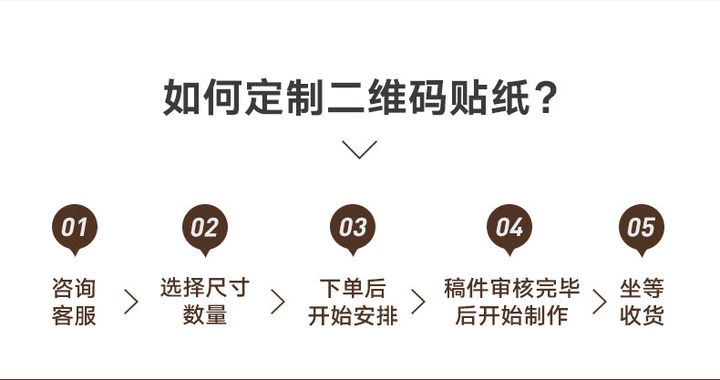 Термоэтикетка 不干胶贴纸二维码标签定做广告印刷pvc防水透明商标logo定制