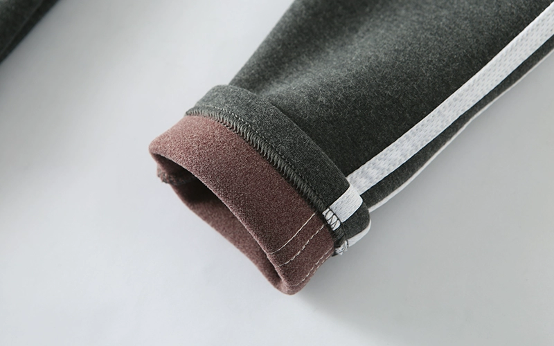 Quần legging thể thao nữ cộng với nhung dày 2018 phiên bản mới của Hàn Quốc mùa thu đông kéo dài eo cao mặc quần bó