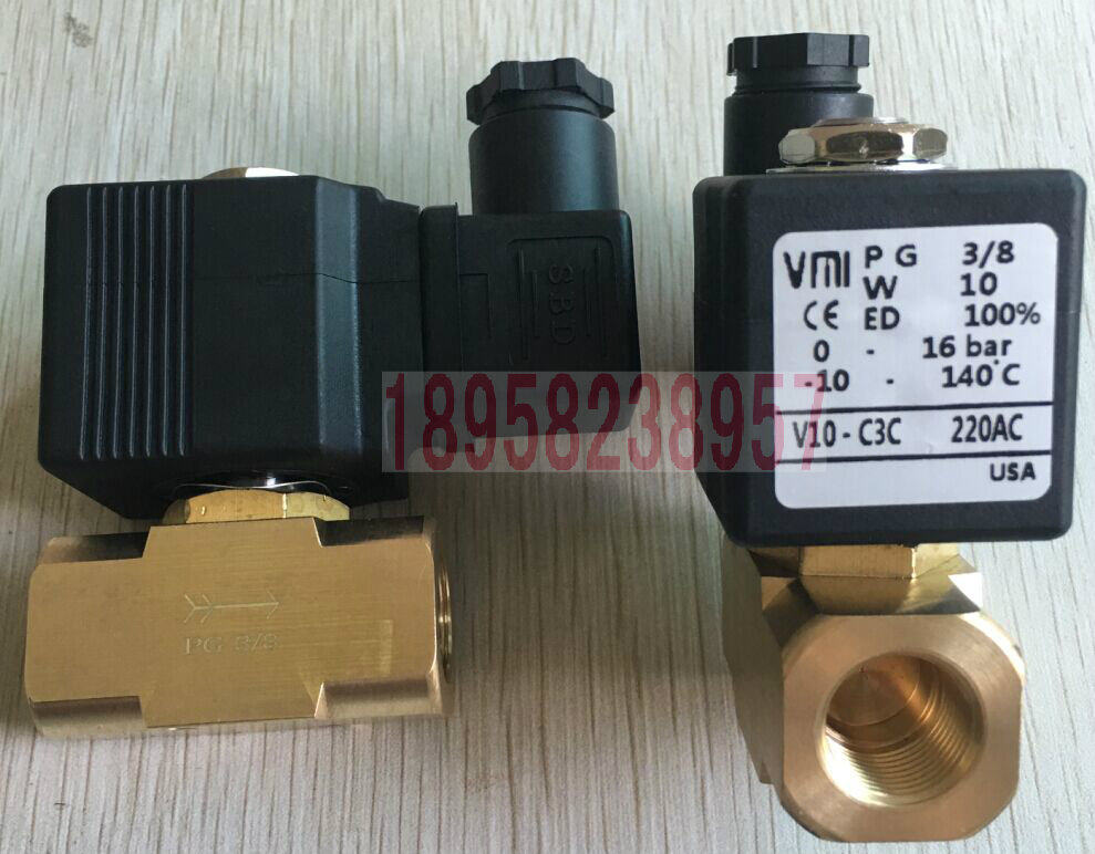 VMI PG3 8 v10-C3C 220AC pelletizer special solenoid valve normally closed solenoid valve 3 points interface