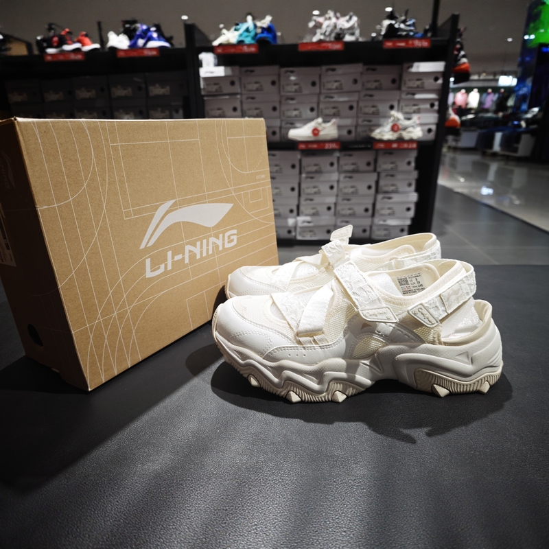 Li-Ning Genuine Product Cat Claw Summer Women's Trendy Sports Sandals Beach Shoes Height-Increasing Versatile Fashion Li-Ning Genuine Product Cat Claw Summer Women's Trendy Sports Sandals Beach Shoes Height-Increasing Versatile Fashion