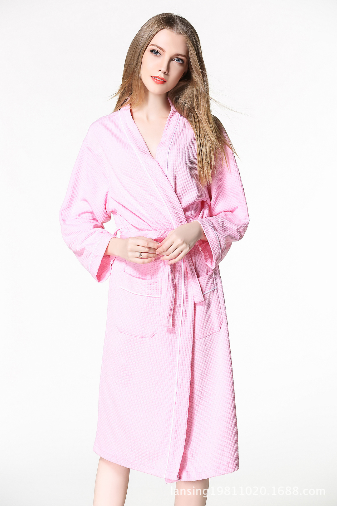 Mùa xuân và mùa thu nam nữ vài chiếc áo choàng len mềm mại yukata áo choàng mùa xuân nóng với phân XL đồ ngủ đôi