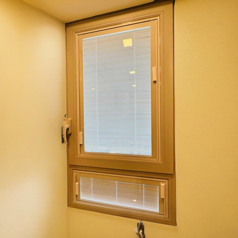 No Drilling, No Protrusion, Single-Glass Magnetic Control Blinds, New Style Blinds, Ultra-Thin, Extremely Narrow Blinds