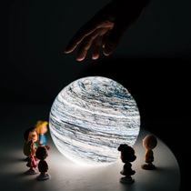 Planet Moon Creativity LED Bedroom Bedside A Few Desks Dorm Room Modern Minima Nordic Ins Gift Little Table Lamp