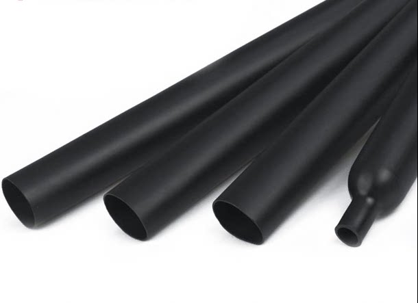 Heat-shrinkable tube casing thickened waterproof high-temperature temperature-resistant glue-coated double-walled triple-shrinkable insulating sleeve replacement tape